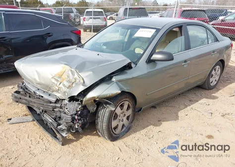 2009 Hyundai Sonata Gls z USA, uszkodzony, nr VIN 5NPET46C29H408649